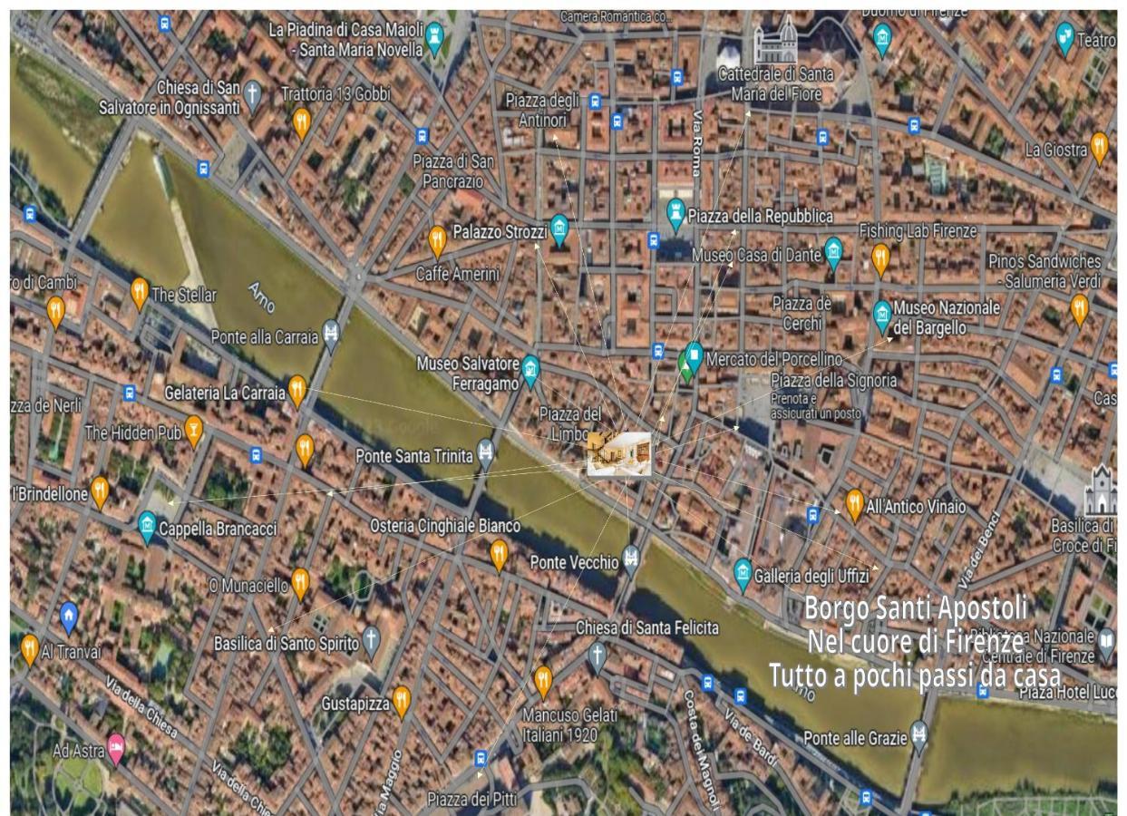 Appartamento Borgo Apostoli Florencia Exterior foto